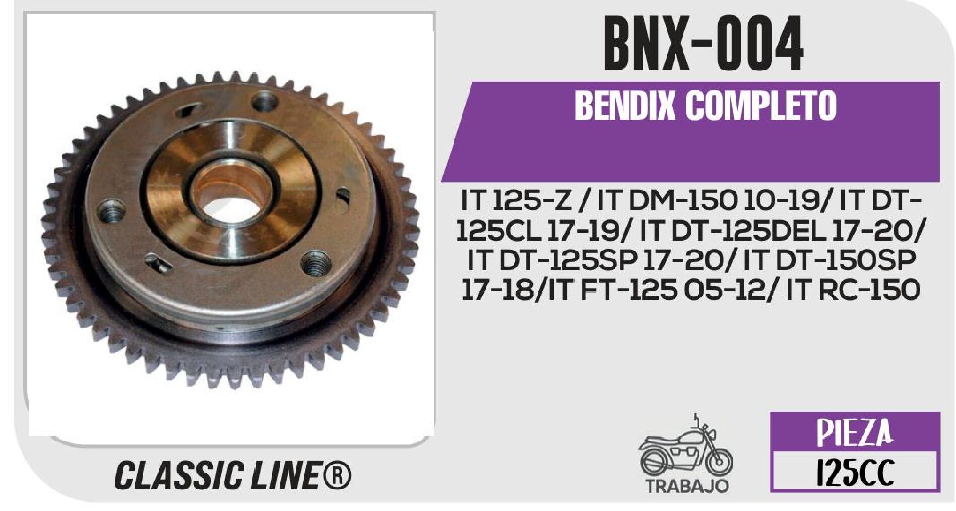 BENDIX COMPLETO / BNX-004