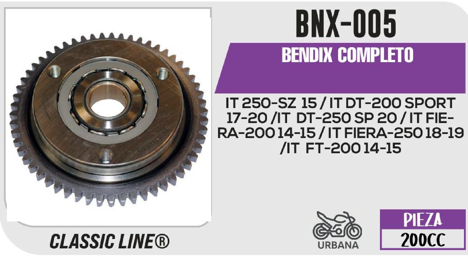 BENDIX COMPLETO / BNX-005
