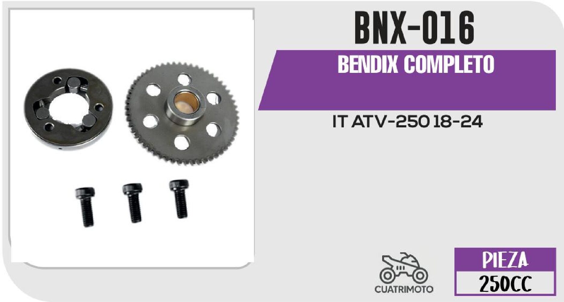 VIVATUMOTO - BENDIX COMPLETO / BNX-016