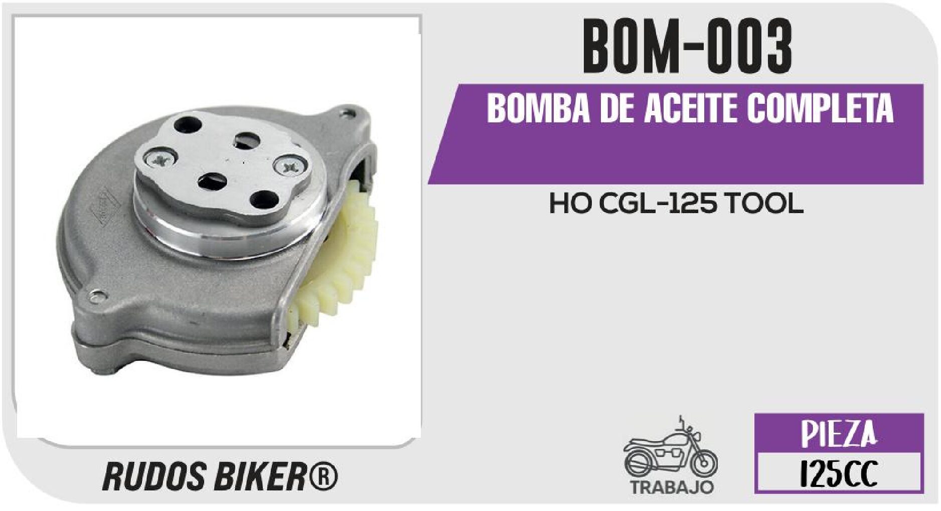 BOMBA DE ACEITE COMPLETA / BOM-003