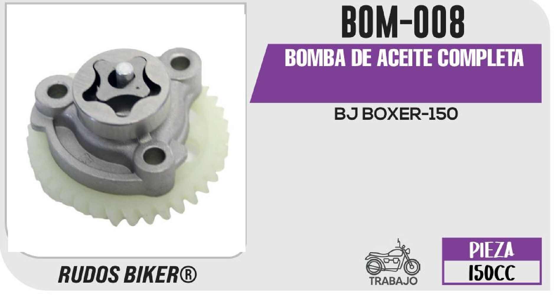 BOMBA DE ACEITE COMPLETA / BOM-008