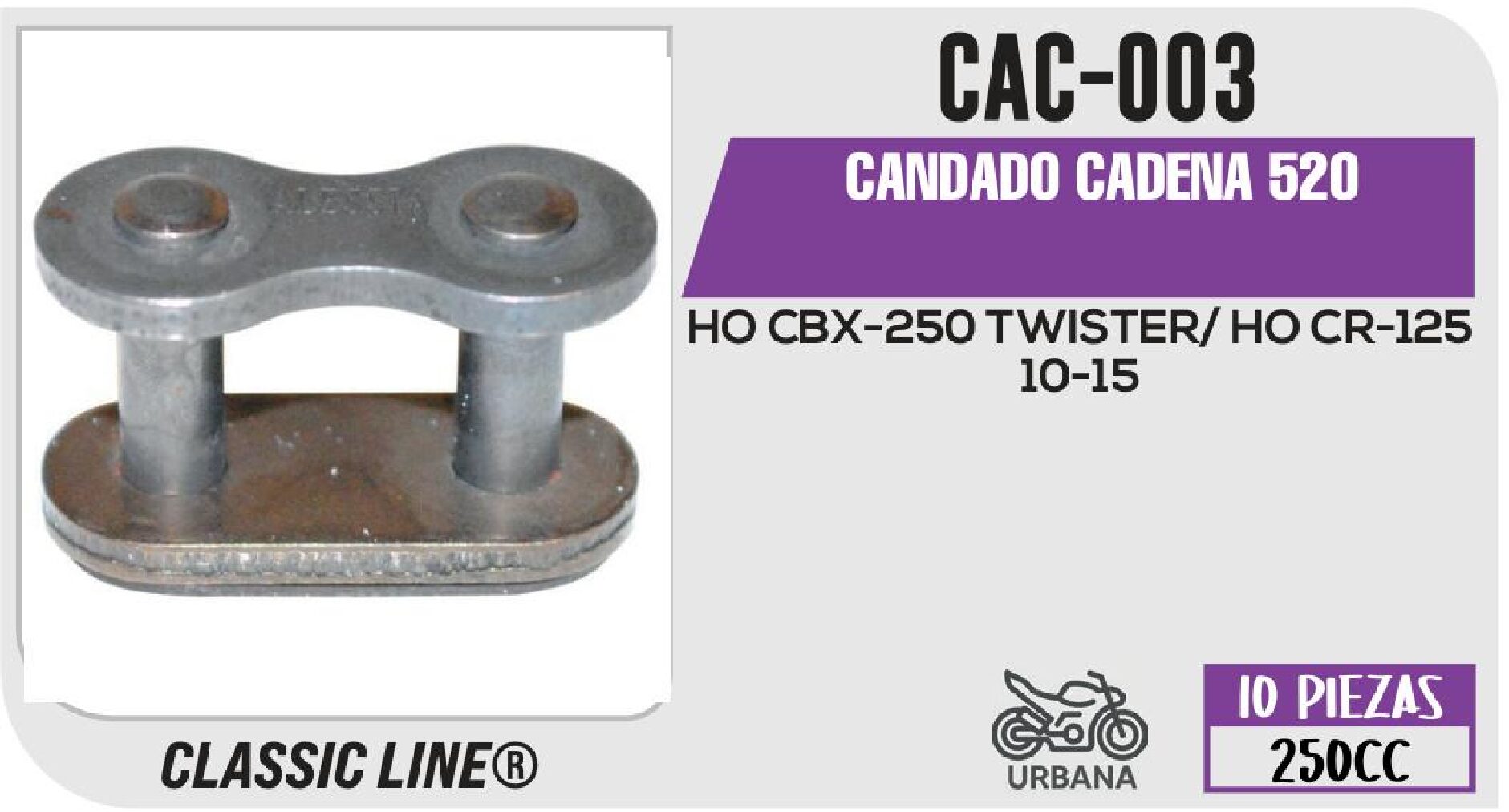 CANDADO CADENA 520 / CAC-003