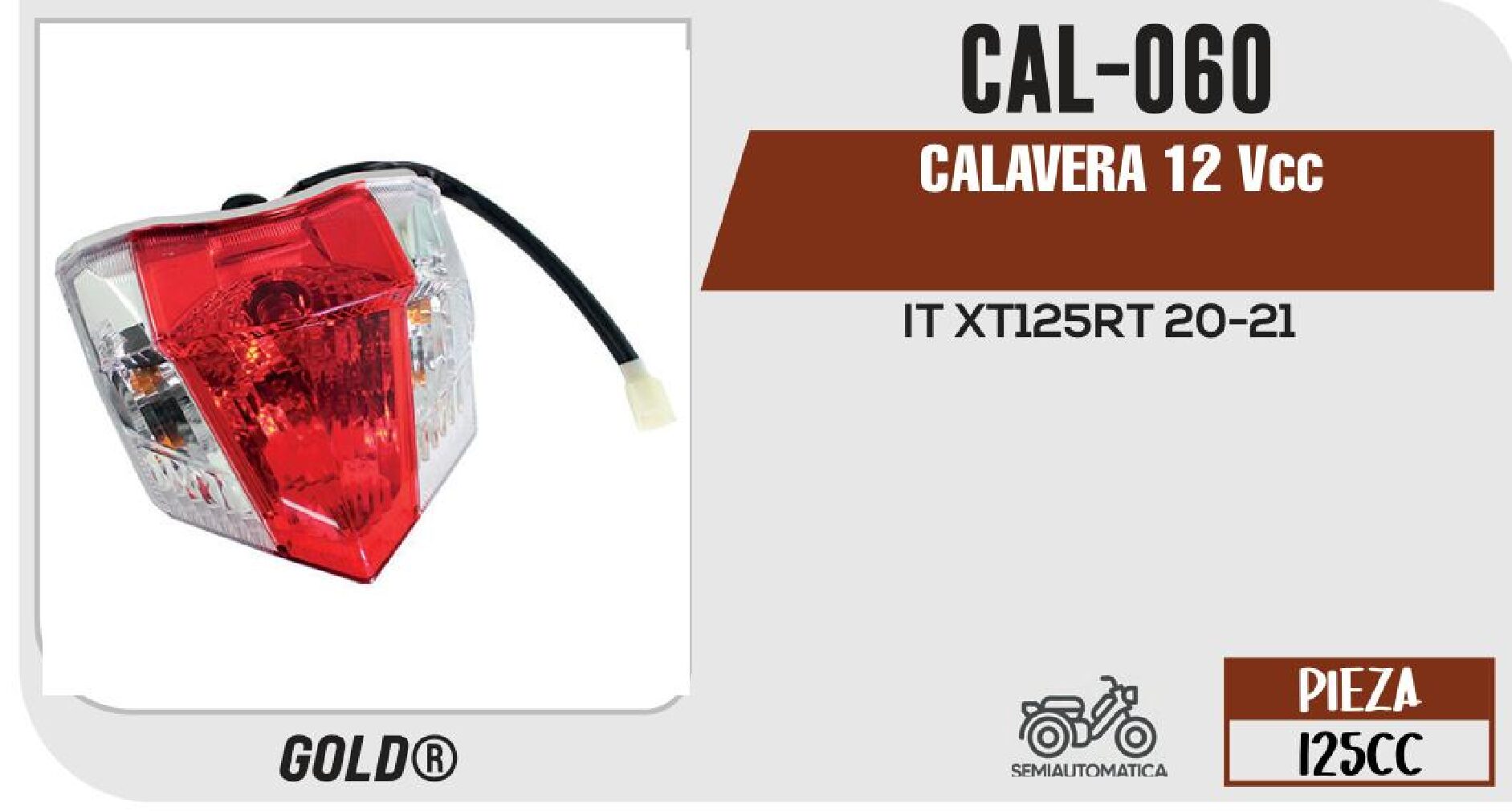 BIKERS - CALAVERA 12 VCC / CAL-060