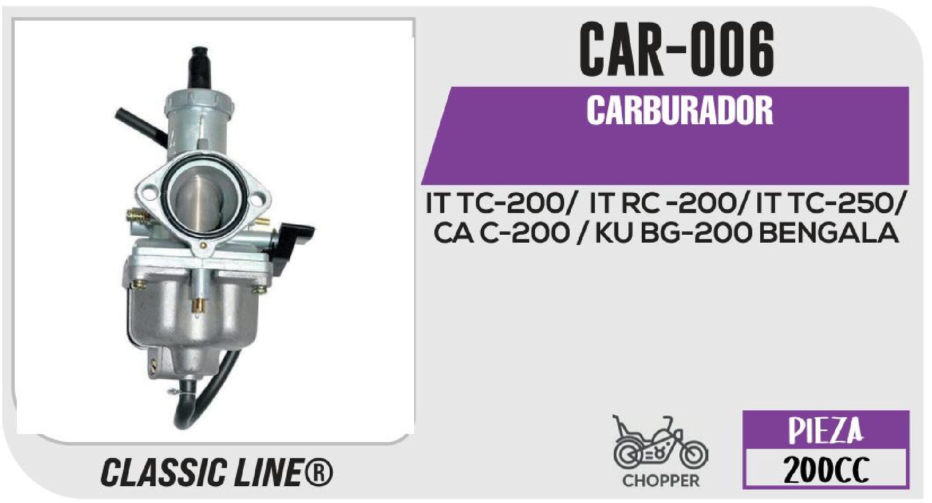 CARBURADOR / CAR-006