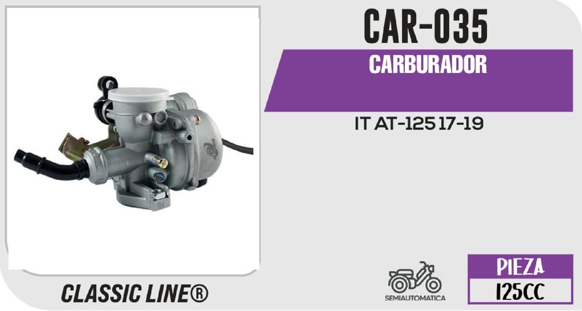 CAR-035 CARBURADOR / CAR-035