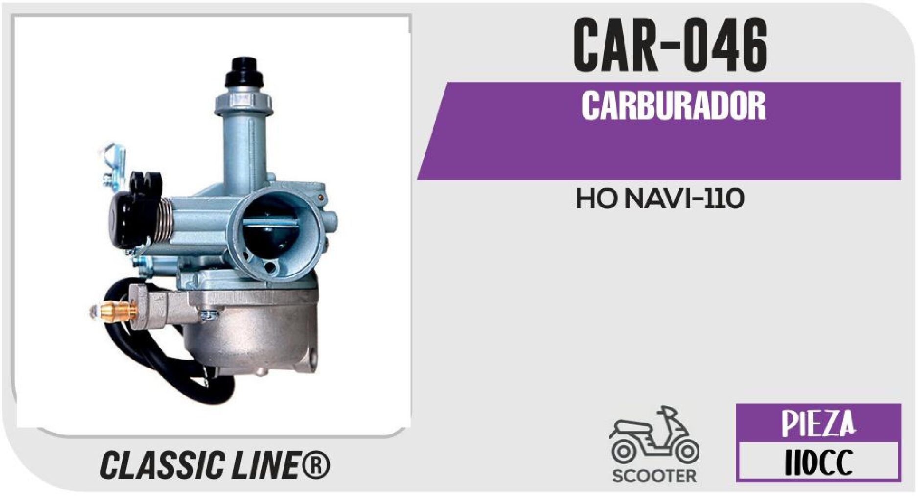 CAR-046 CARBURADOR / CAR-046