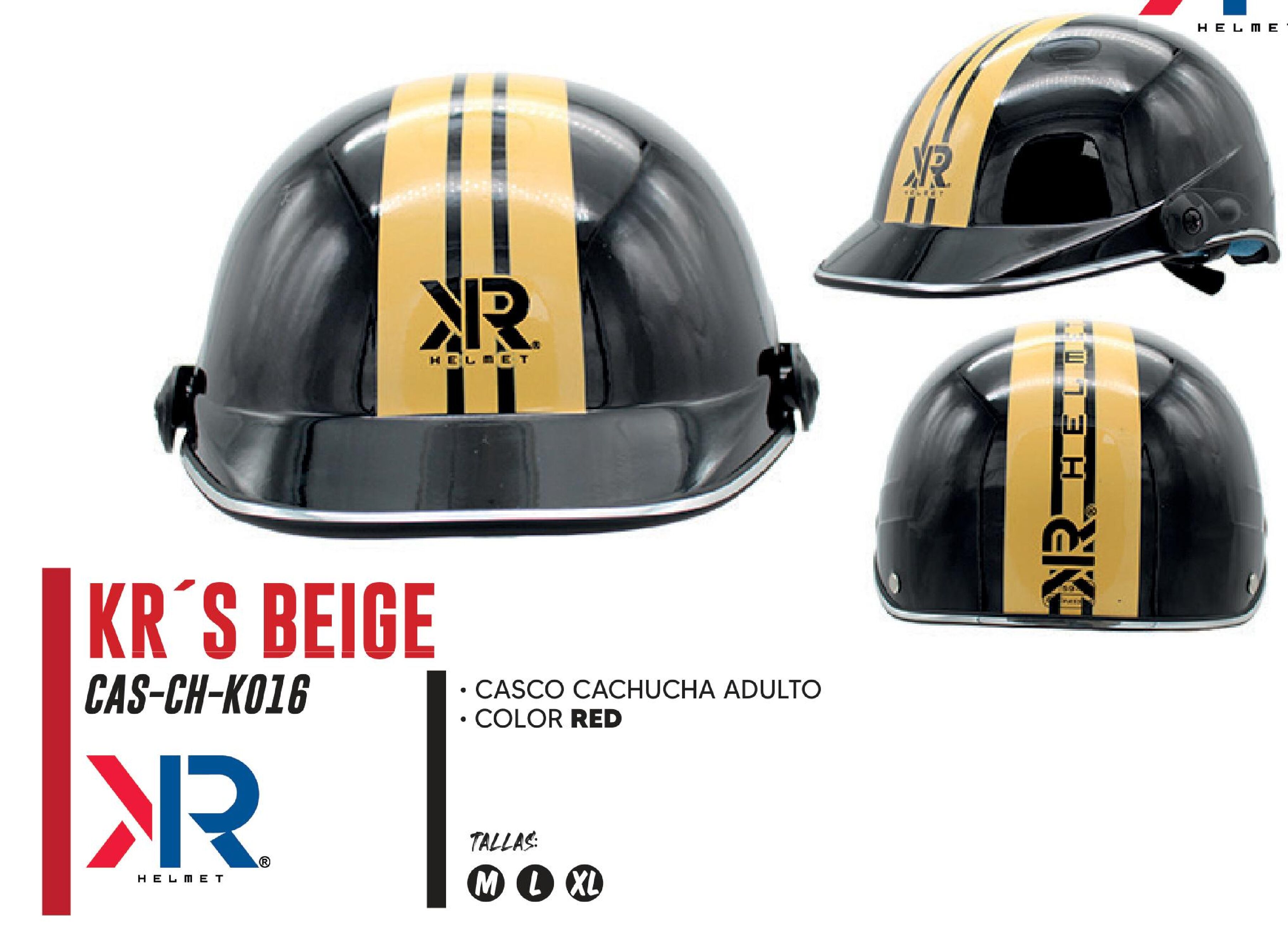 CASCO CACHUCHA ADULTO / CAS-CH-K016-L