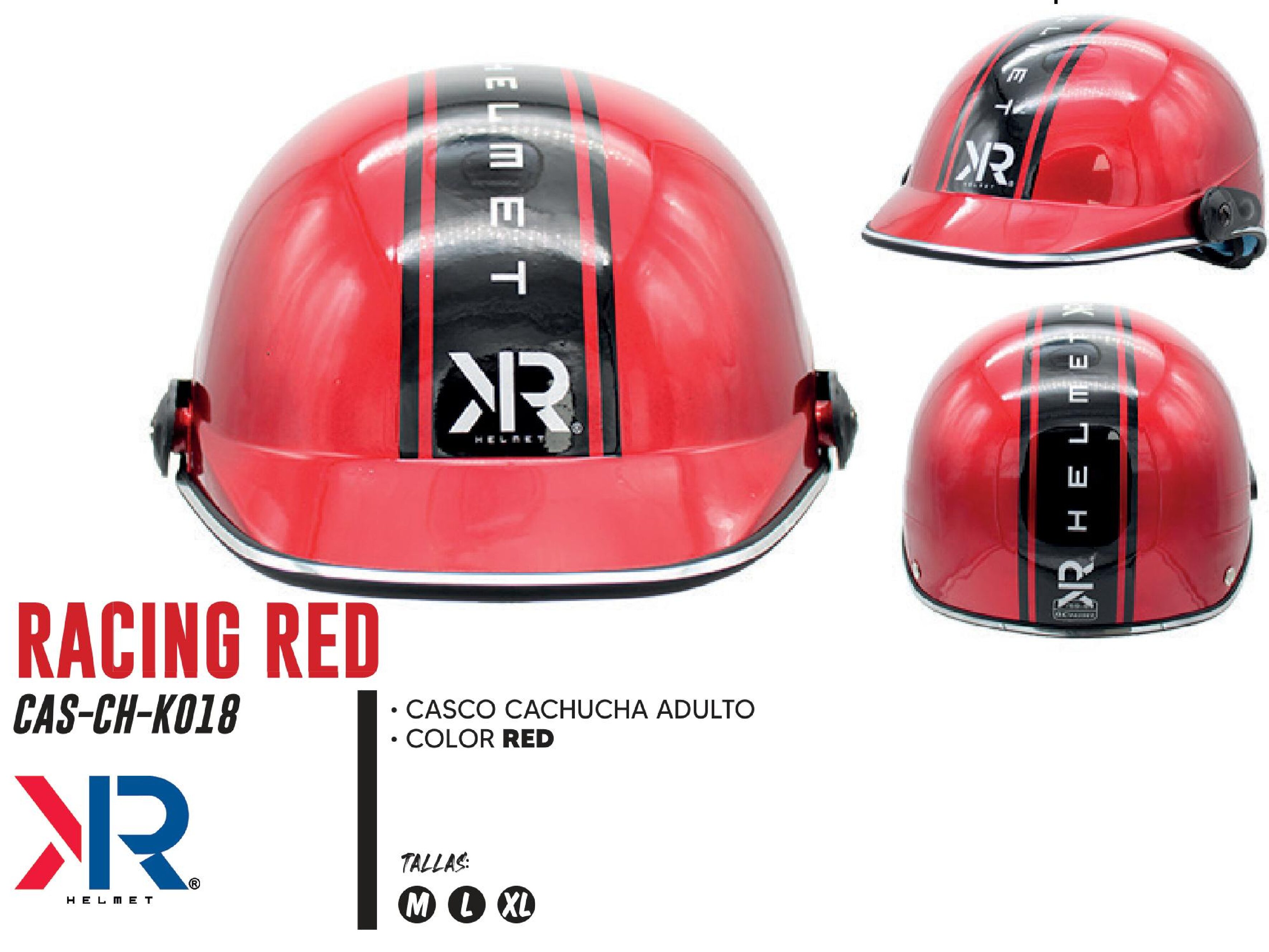 CASCO CACHUCHA ADULTO / CAS-CH-K018-L