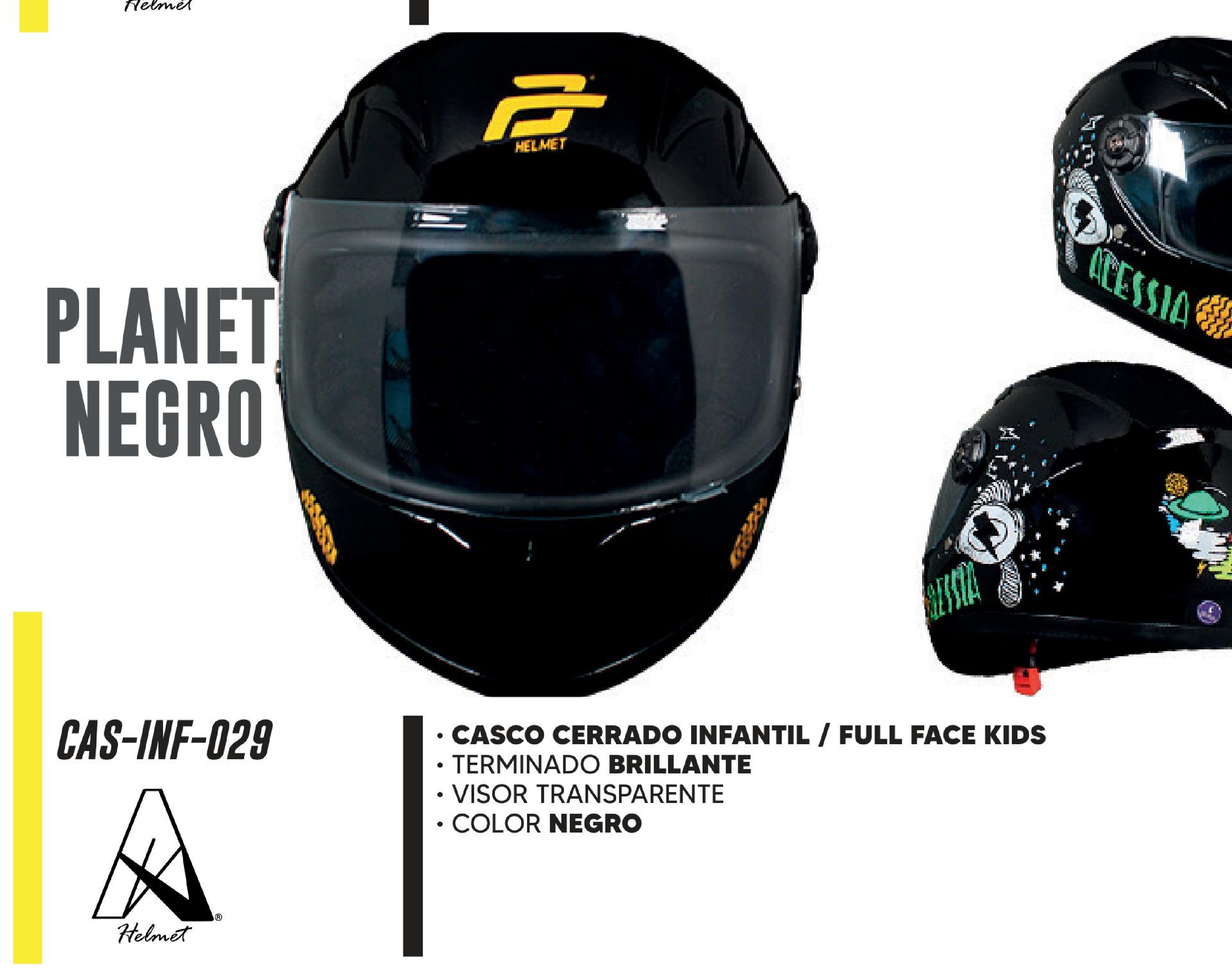 CASCO CERRADO INFANTIL / CAS-INF-029