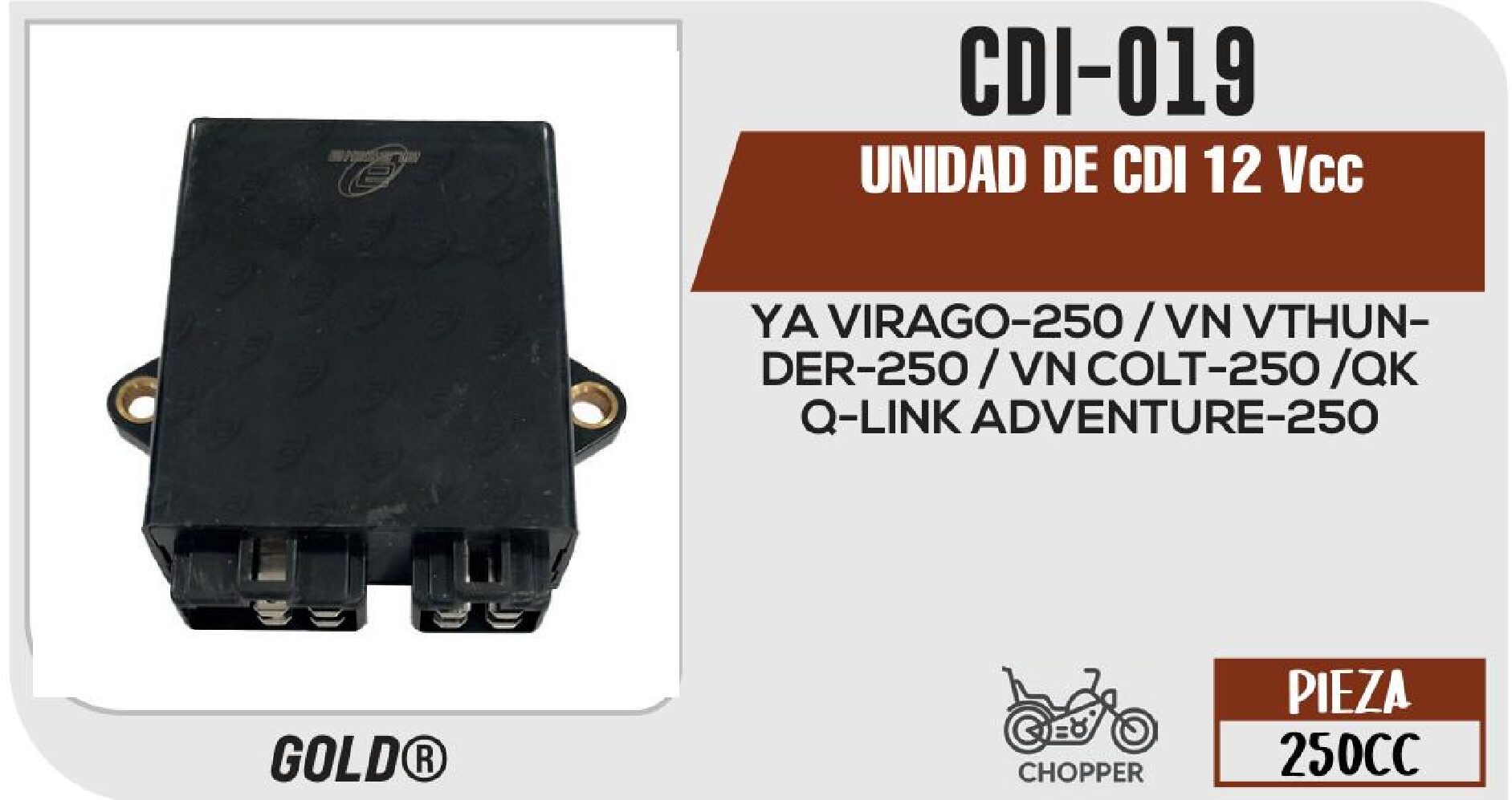 UNIDAD DE CDI 12 Vcc / CDI-019