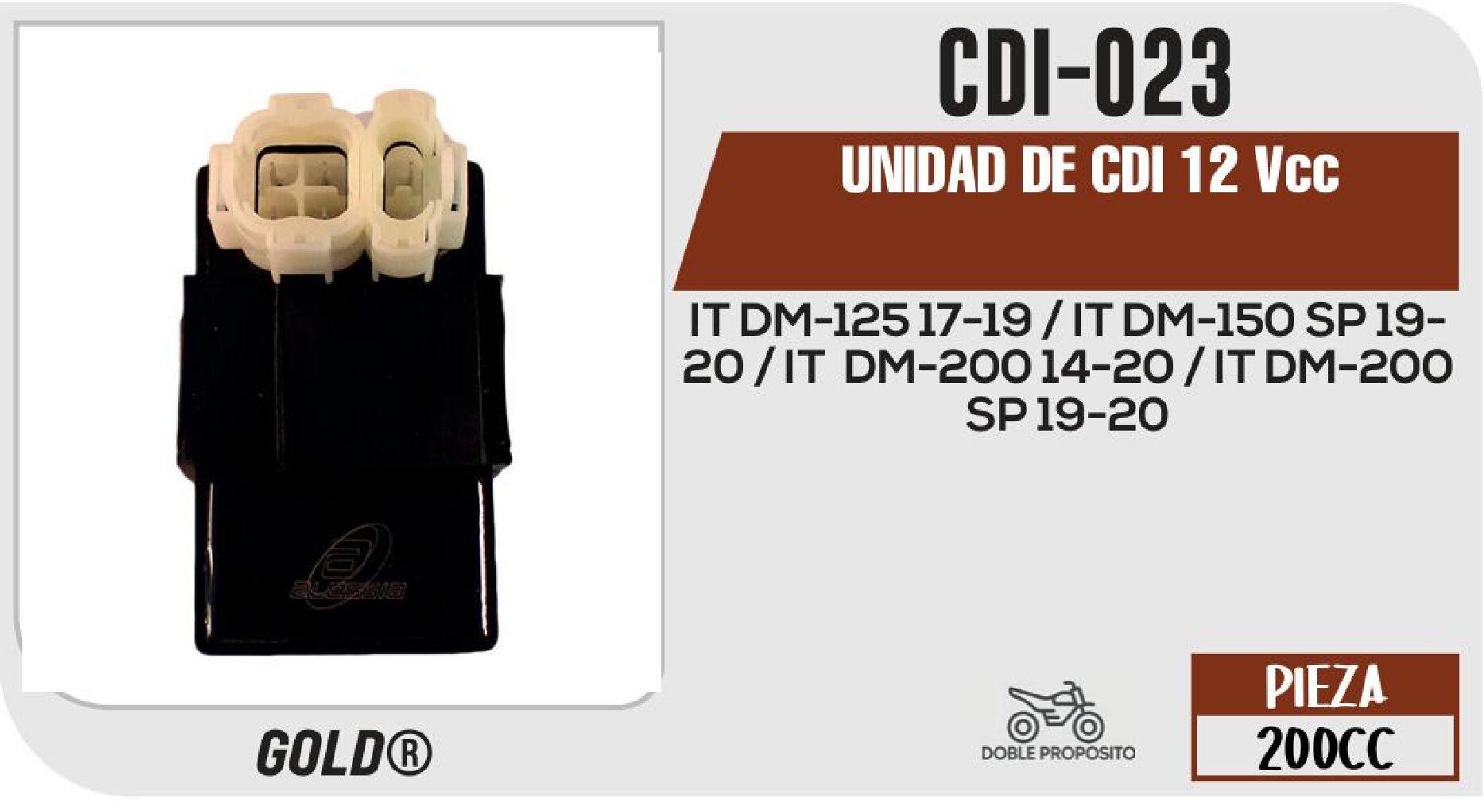 UNIDAD DE CDI 12 Vcc / CDI-020