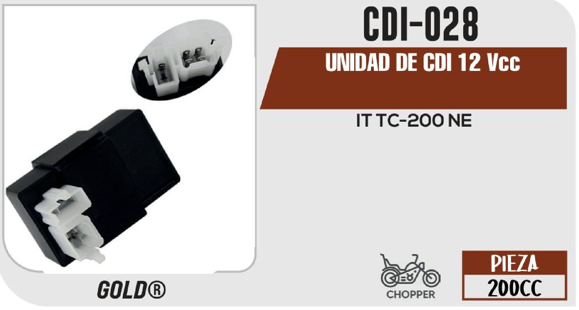 UNIDAD DE CDI 12 VCC / CDI-028