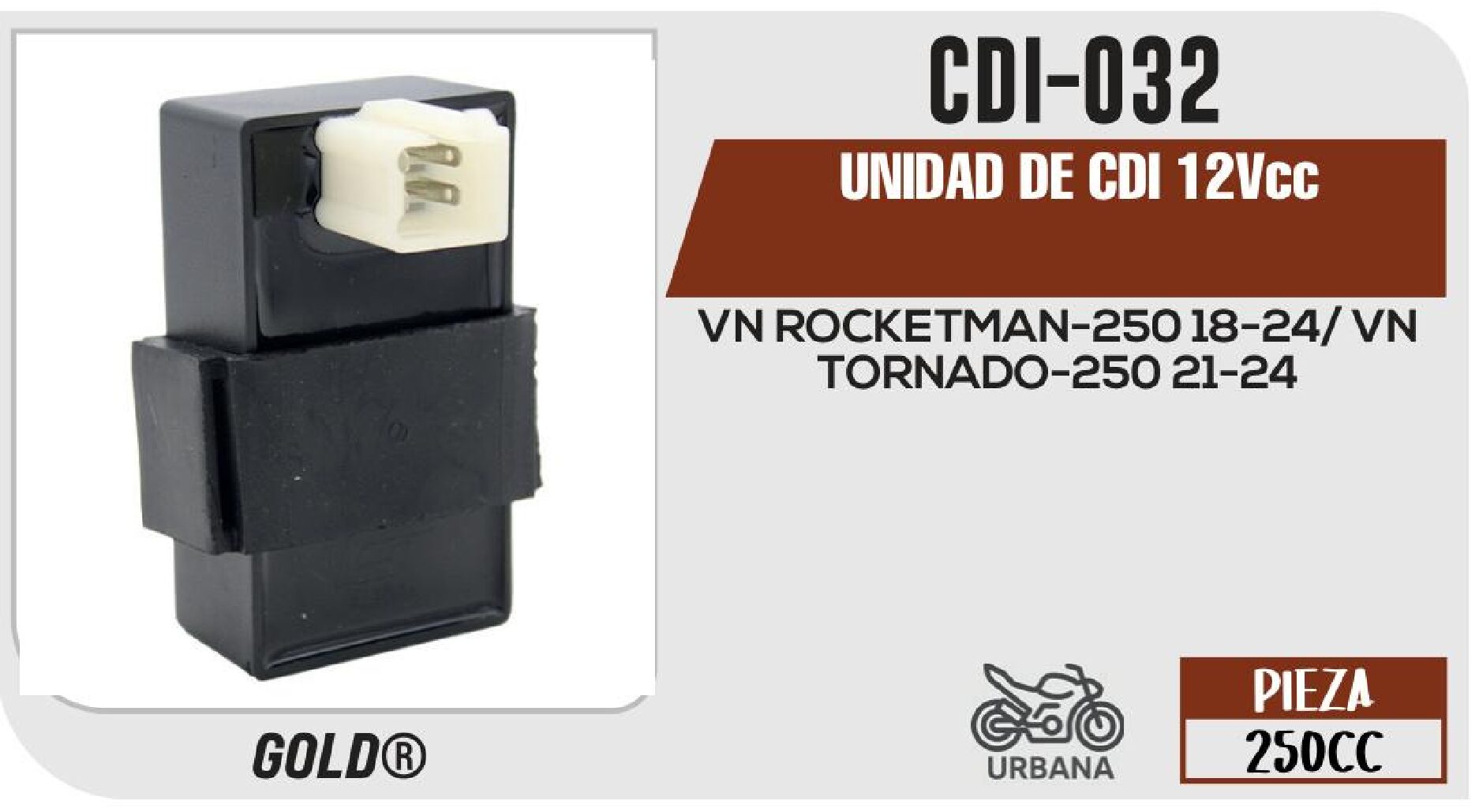 UNIDAD DE CDI 12Vcc / CDI-032