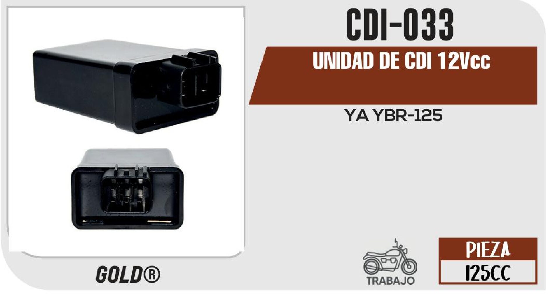 UNIDAD DE CDI 12Vcc / CDI-033