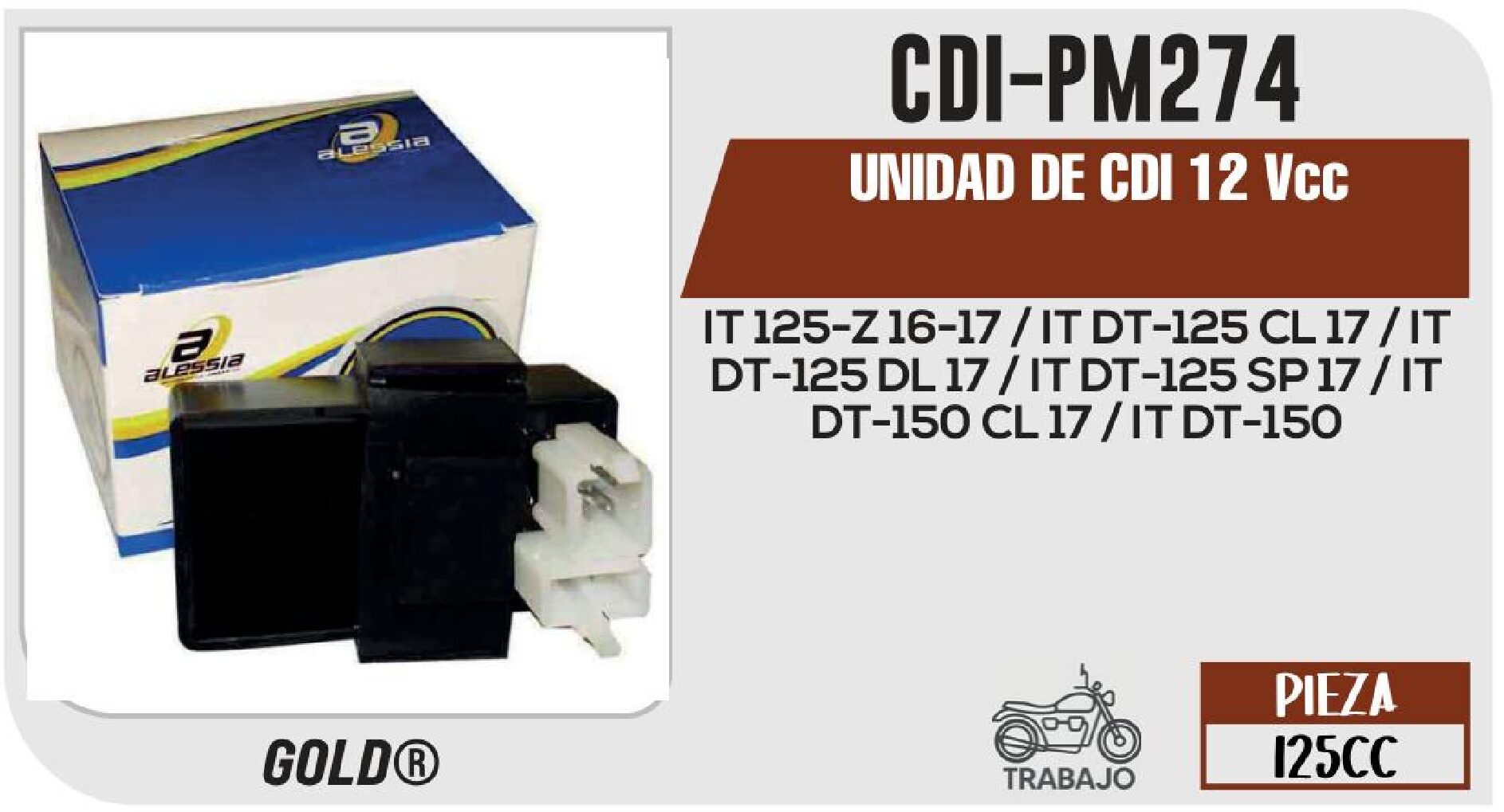 UNIDAD DE CDI 12 Vcc / CDI-PM274