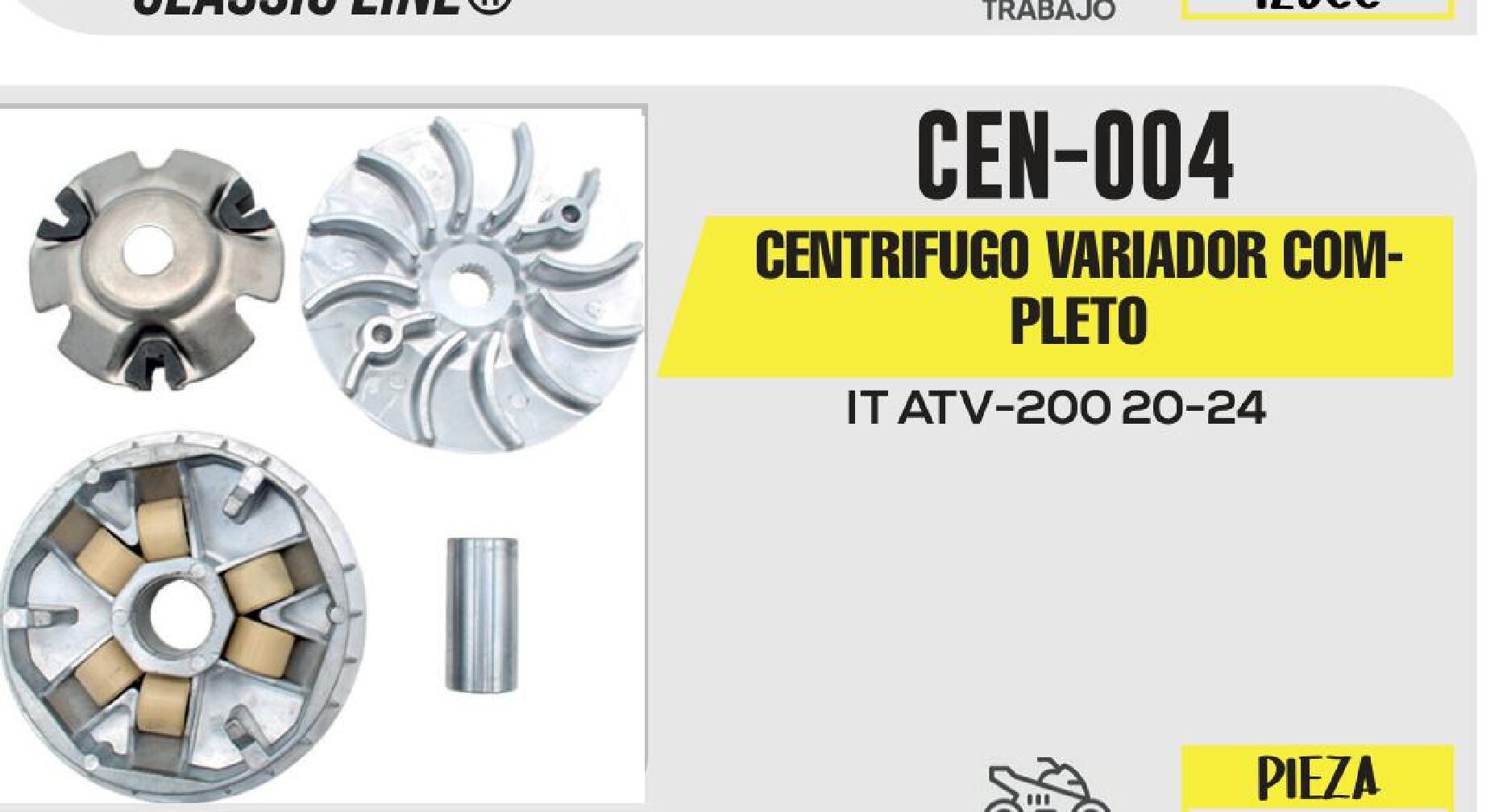 CENTRIFUGO VARIADOR COMPLETO / CEN-004