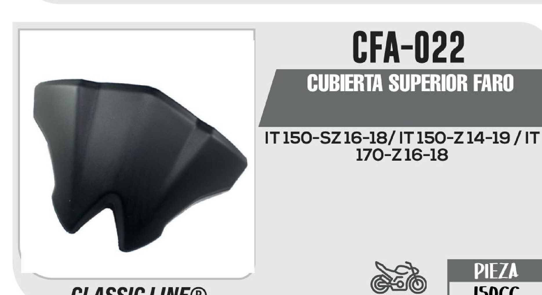 CUBIERTA SUPERIOR FARO / CFA-022