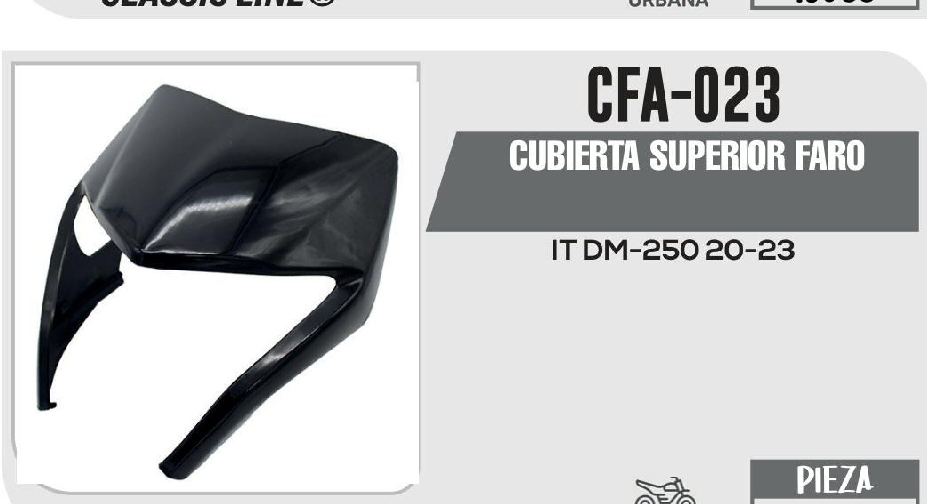 CUBIERTA SUPERIOR FARO / CFA-023