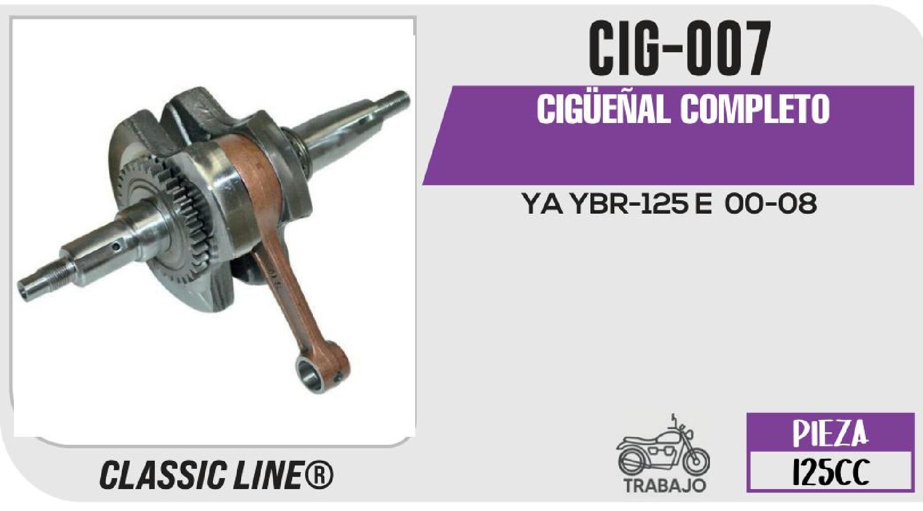 CIGÜEÑAL COMPLETO / CIG-007