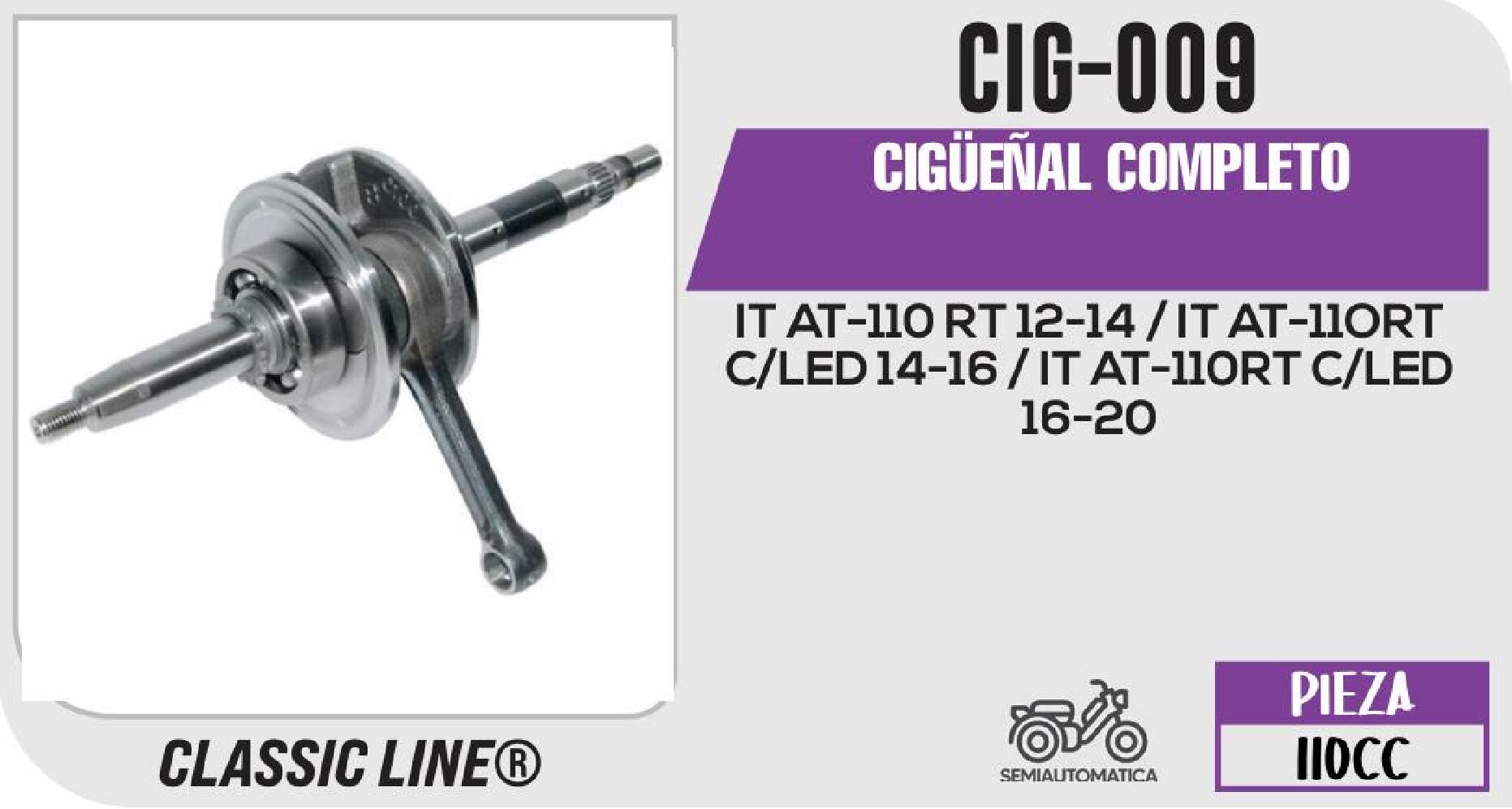 CIGÜEÑAL COMPLETO / CIG-009
