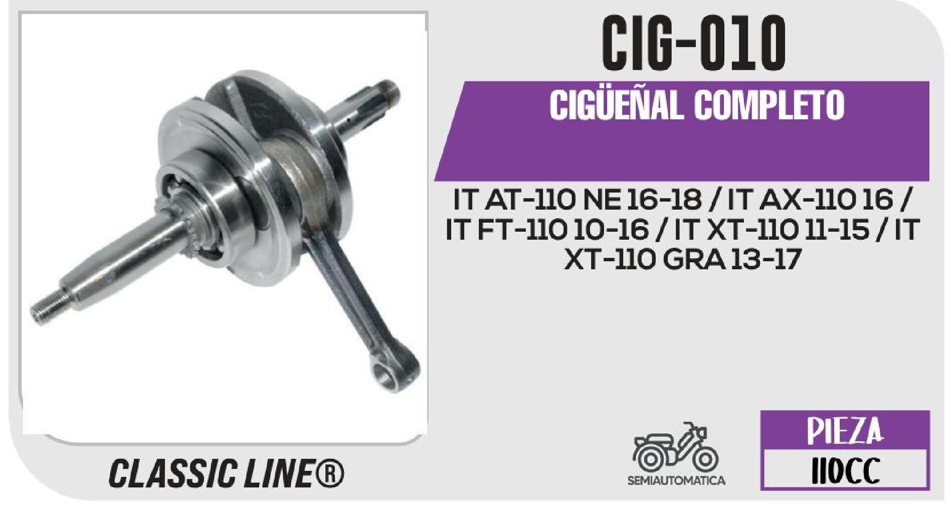 CIGÜEÑAL COMPLETO / CIG-010