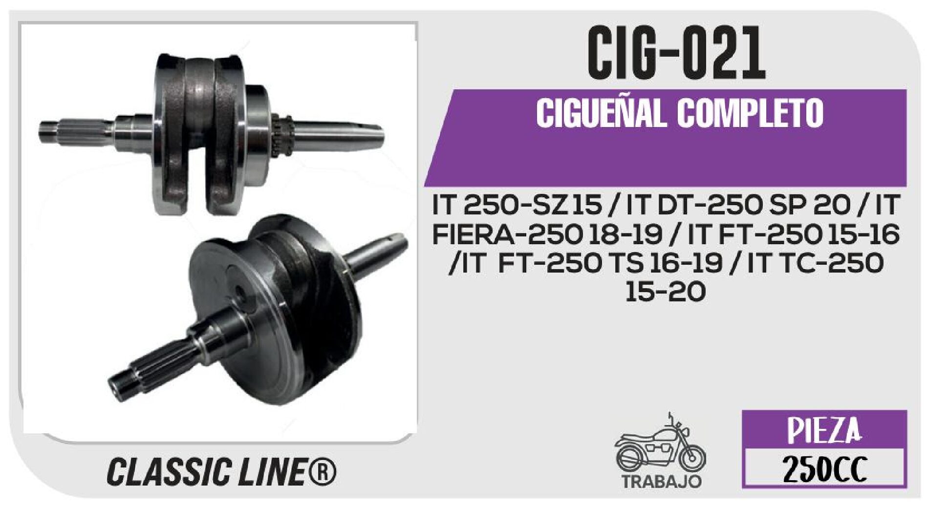 CIGUEÑAL COMPLETO / CIG-021