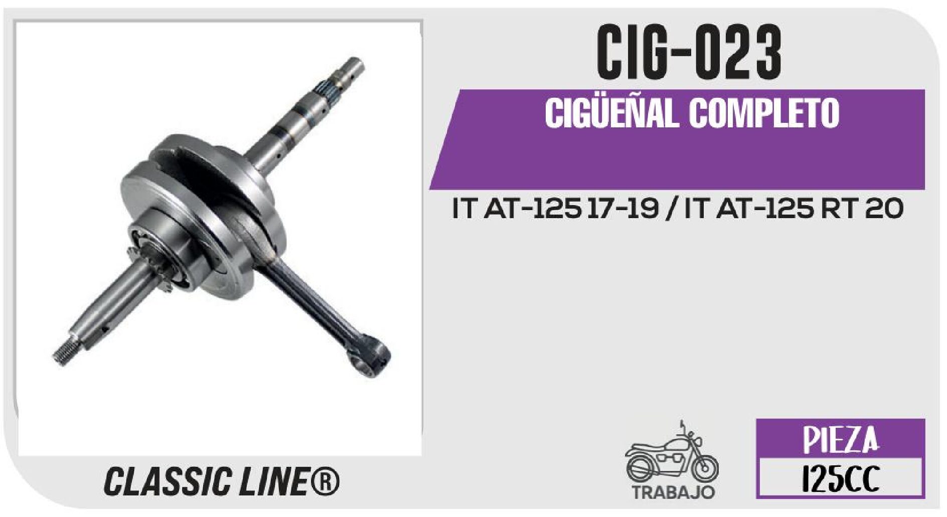 CIGÜEÑAL COMPLETO / CIG-023