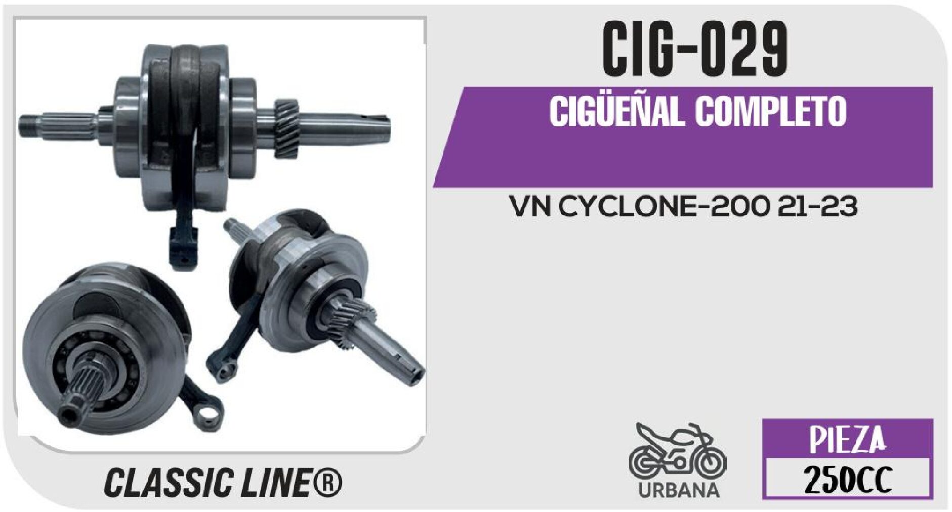 SHOP 25 - CIGUEÑAL COMPLETO / CIG-029