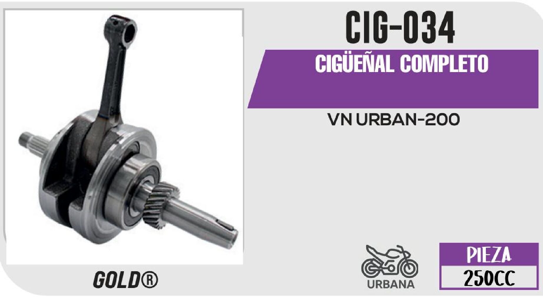 CIGÜEÑAL COMPLETO / CIG-034
