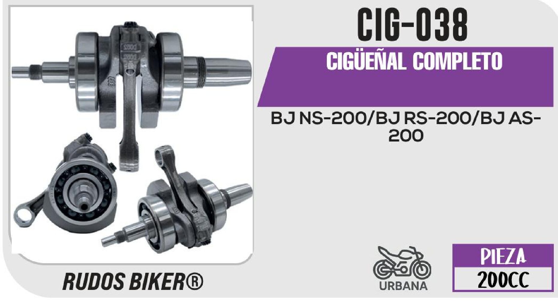 CIGÜEÑAL COMPLETO / CIG-038