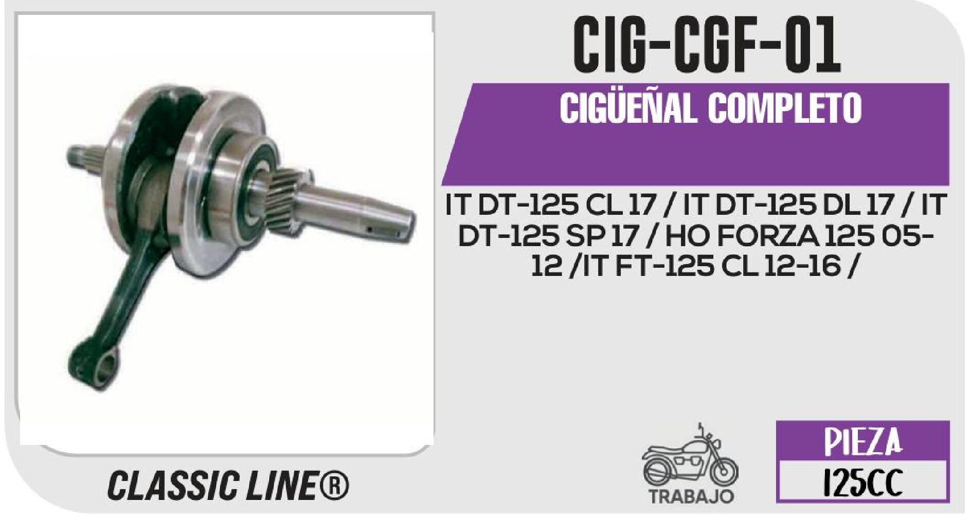 CIGÜEÑAL COMPLETO / CIG-CGF-01