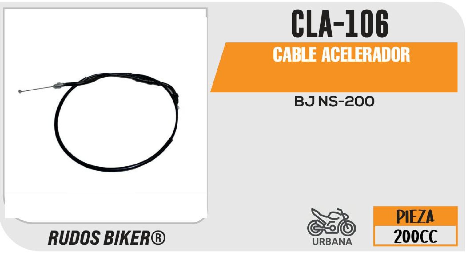 CABLE ACELERADOR / CLA-106