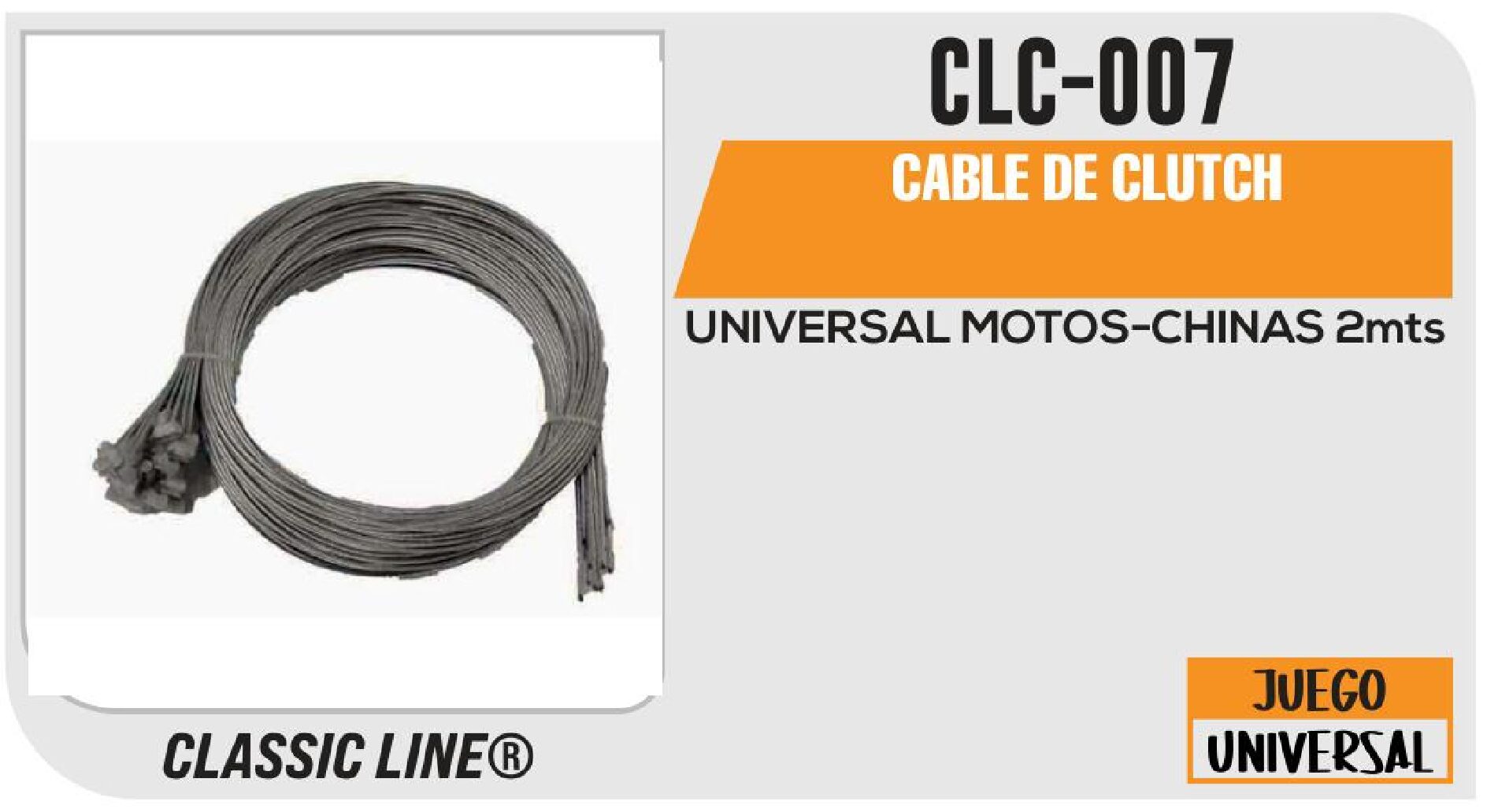 CABLE DE CLUTCH / CLC-007