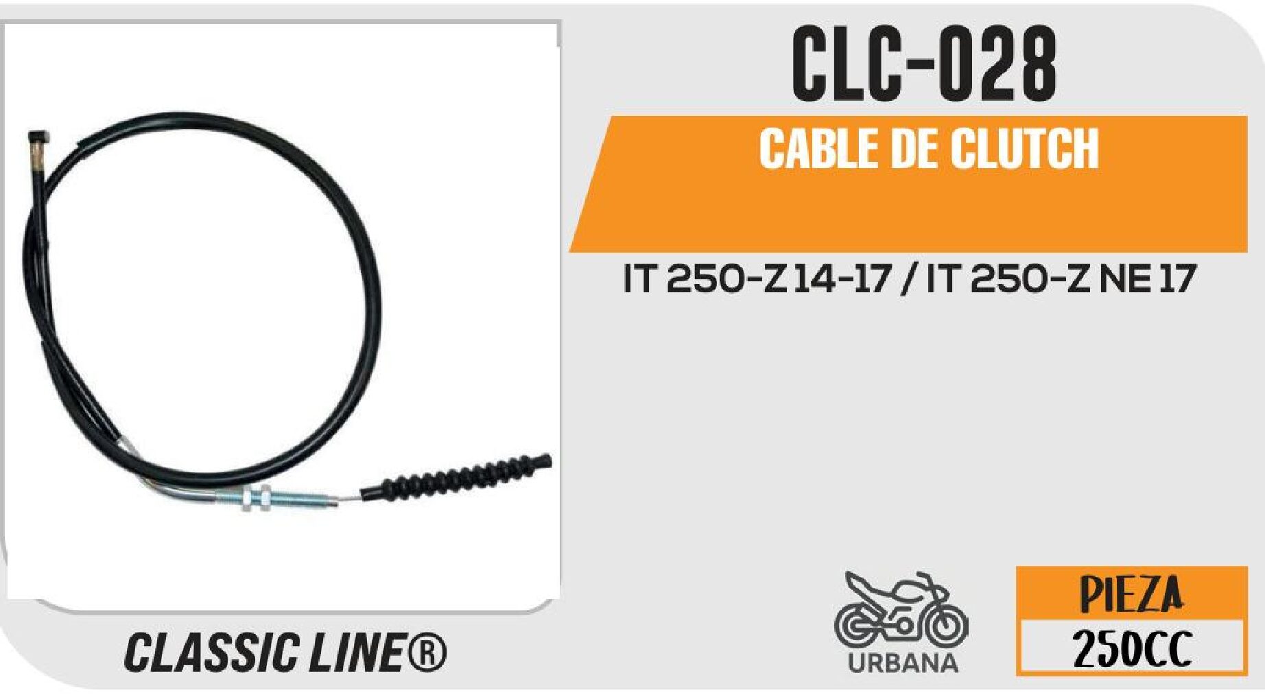 CABLE DE CLUTCH / CLC-028