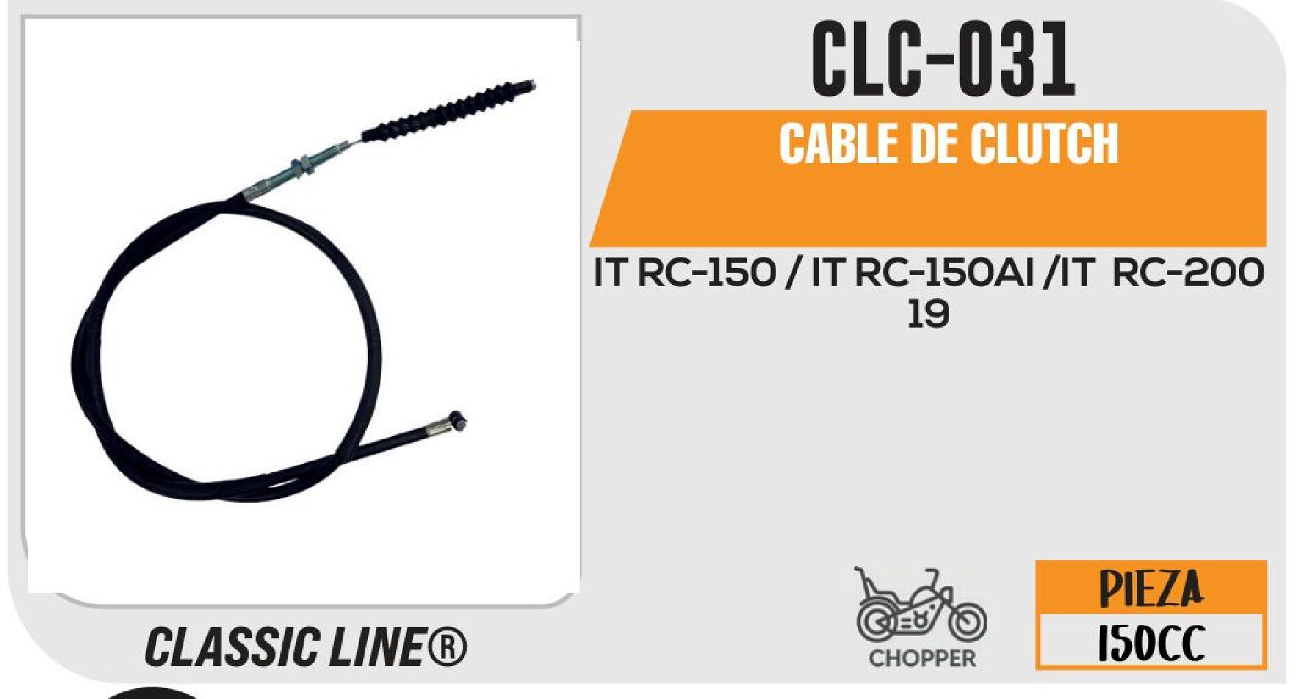 CABLE DE CLUTCH / CLC-031