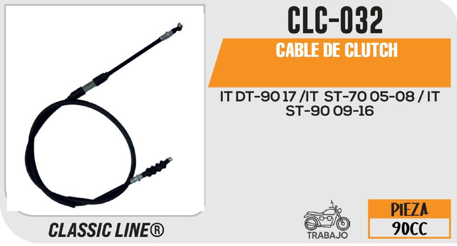 CABLE DE CLUTCH / CLC-032
