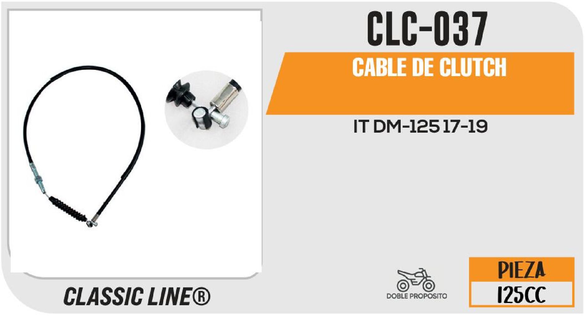 CABLE DE CLUTCH / CLC-037