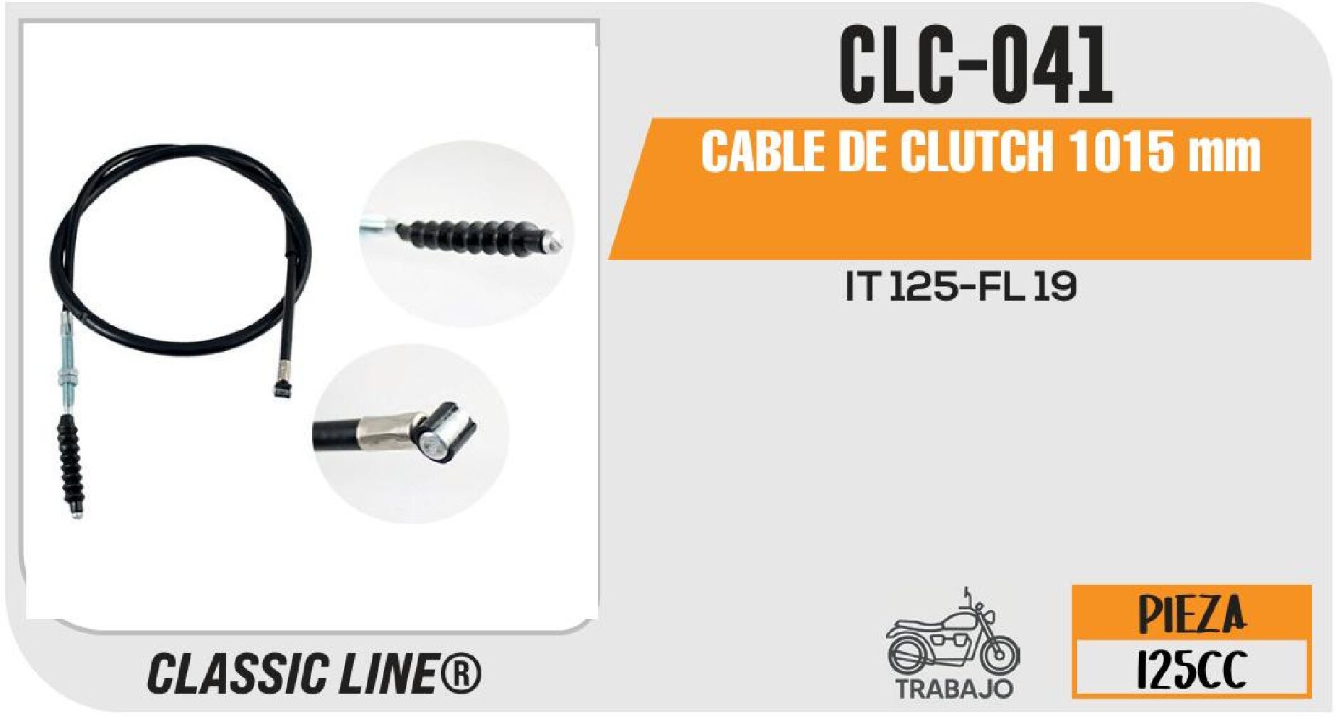 CABLE DE CLUTCH 1015 mm / CLC-041