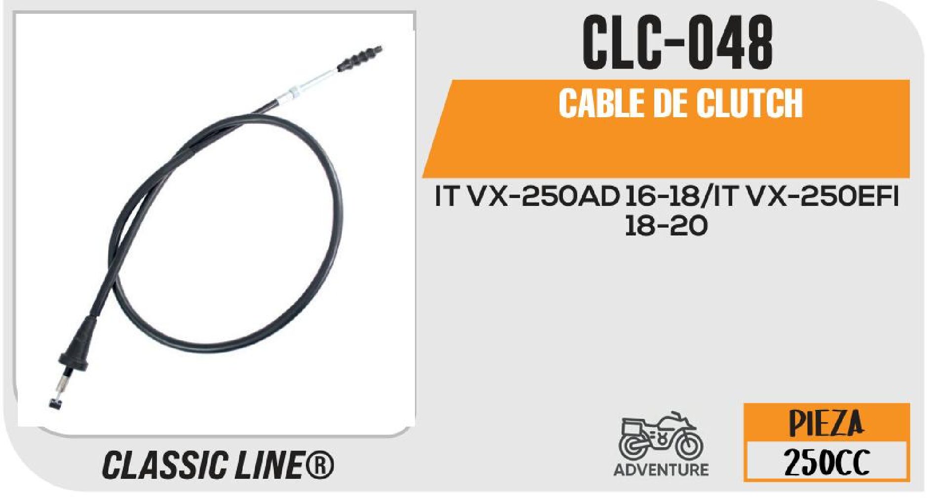 CABLE DE CLUTCH / CLC-048