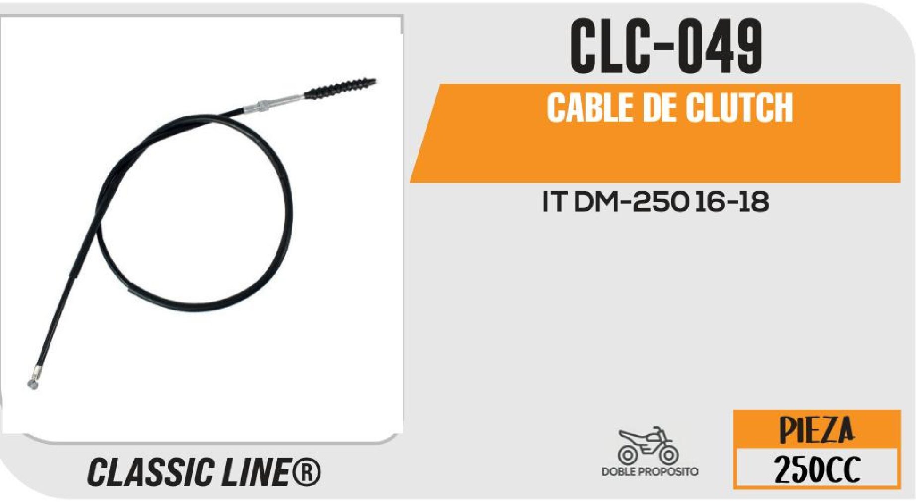 CABLE DE CLUTCH / CLC-049
