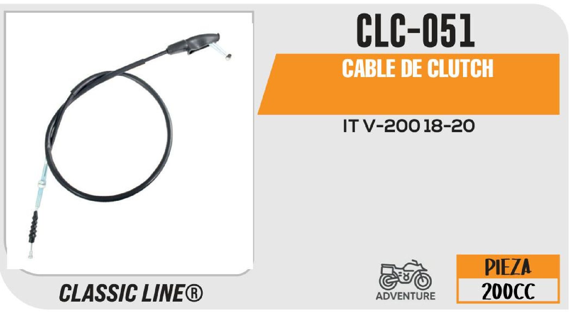 POWER - CABLE DE CLUTCH / CLC-051