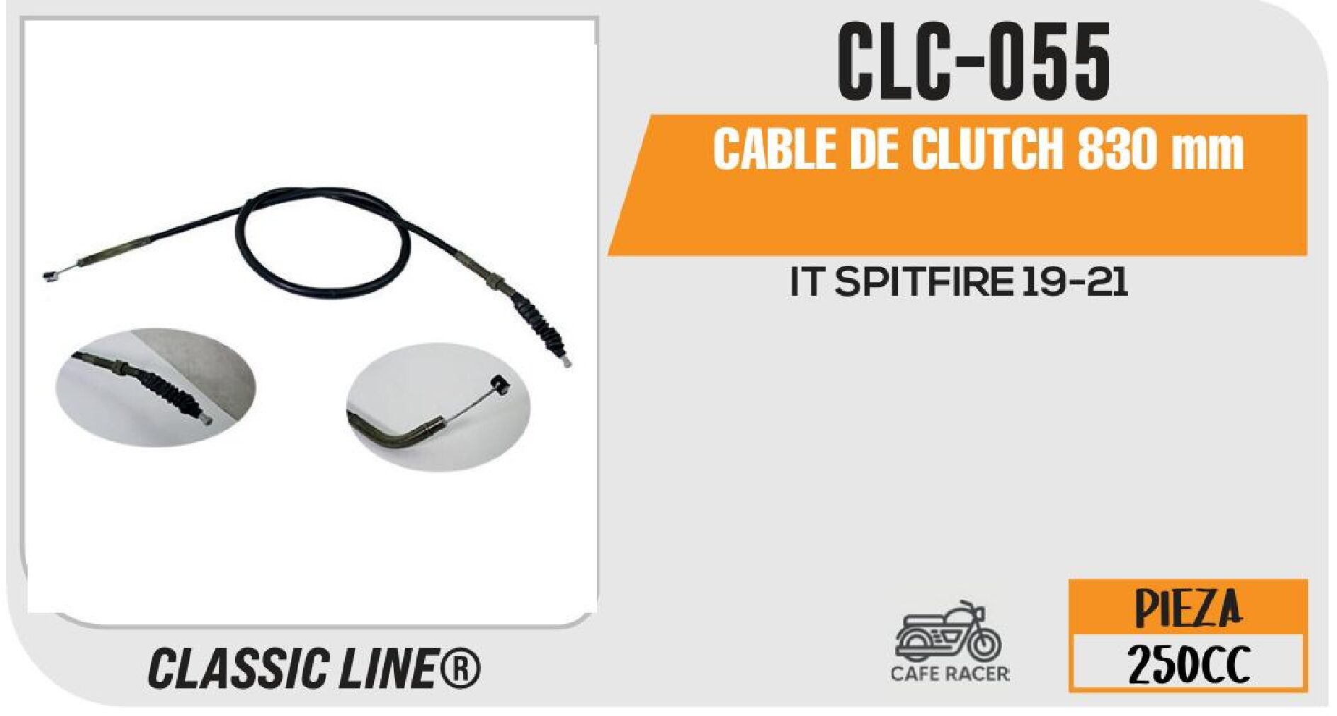 CABLE DE CLUTCH 830 mm / CLC-055