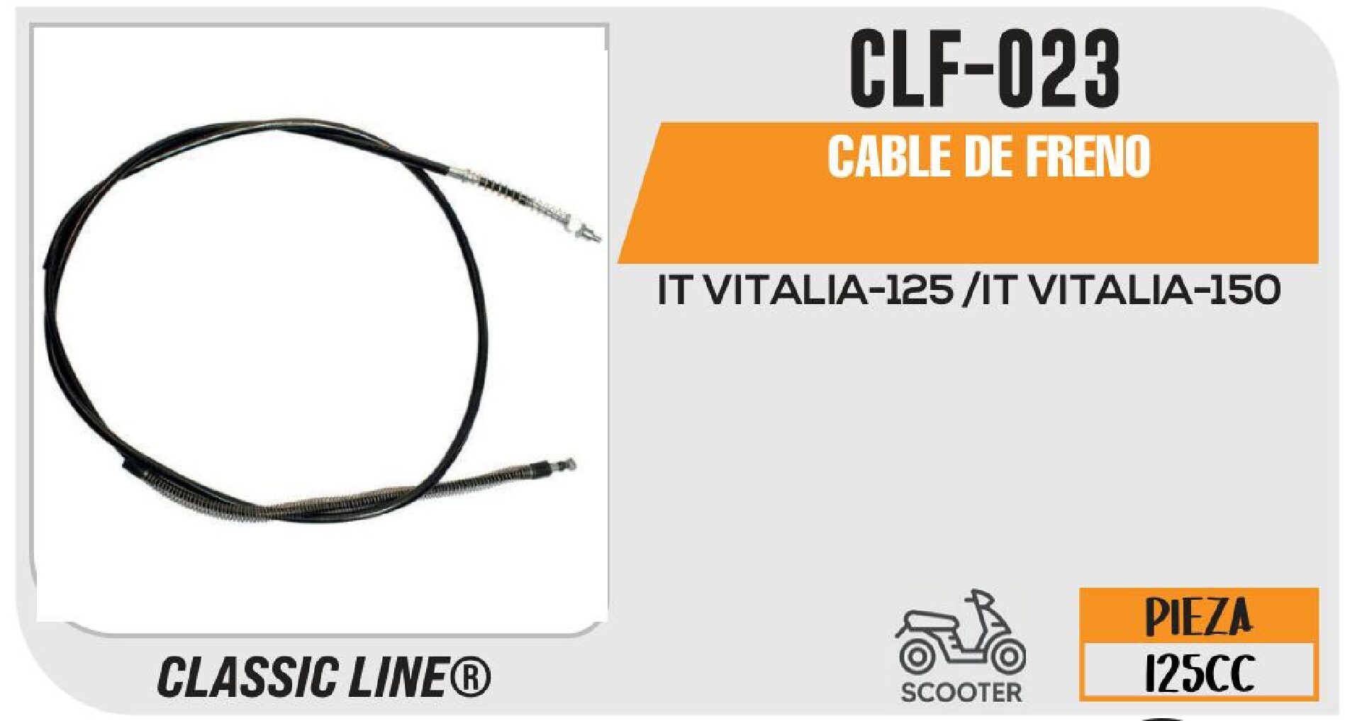 CABLE DE FRENO / CLF-023