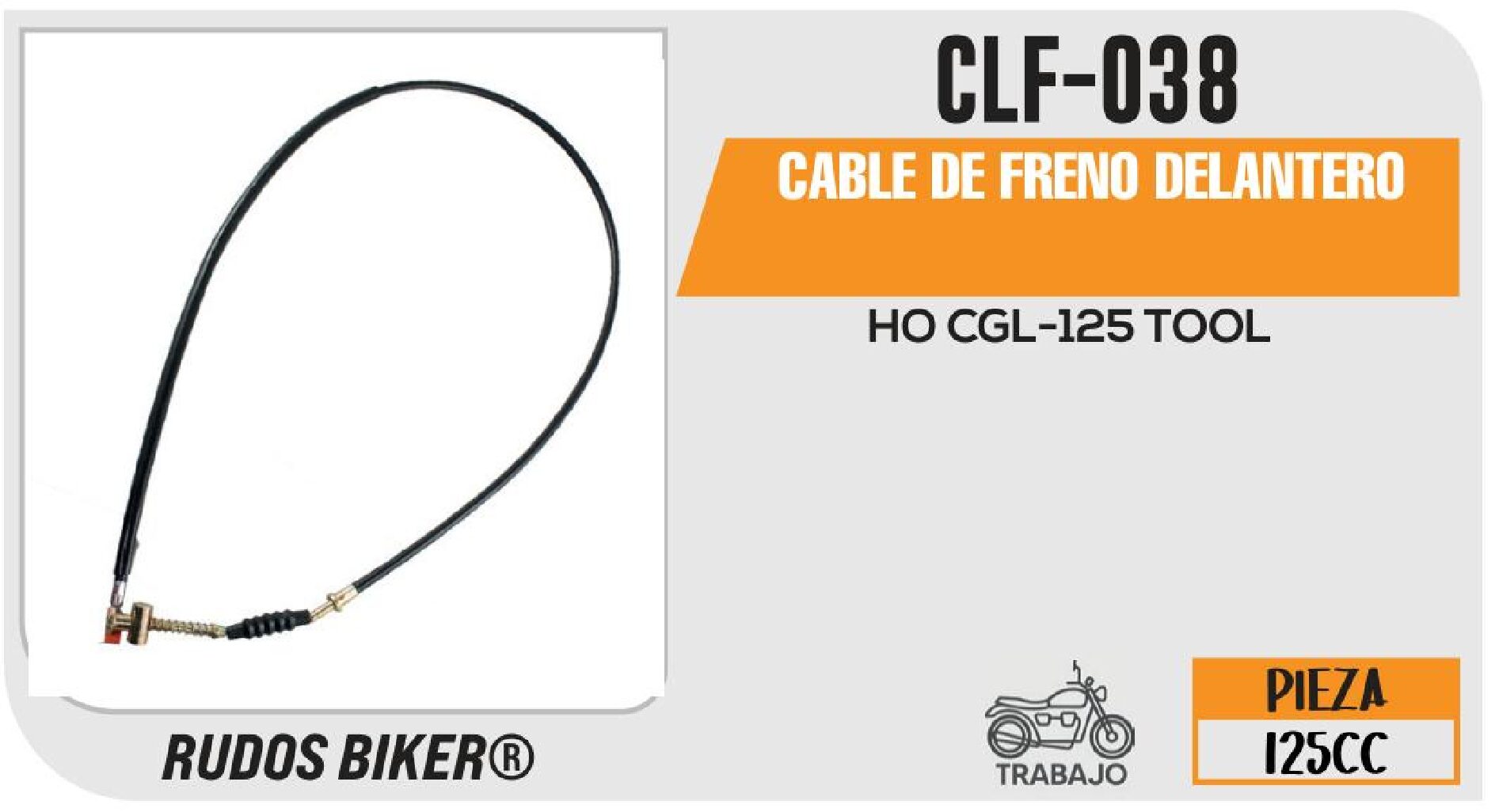 CABLE DE FRENO DELANTERO / CLF-038