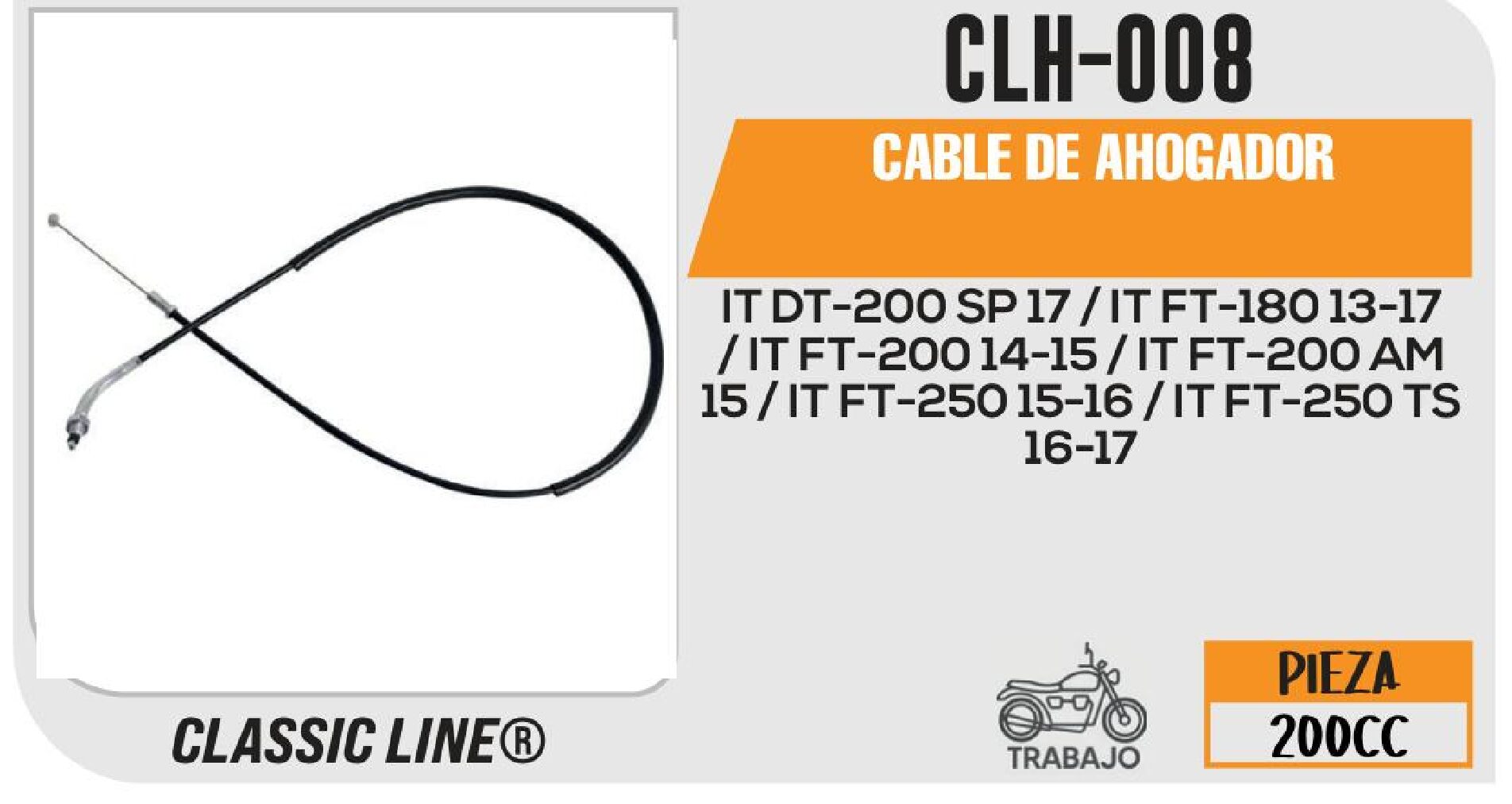 CABLE DE AHOGADOR / CLH-008