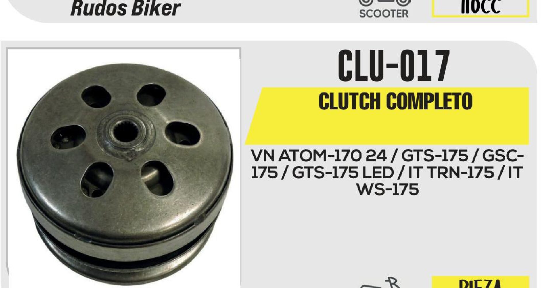 CLUTCH COMPLETO / CLU-017