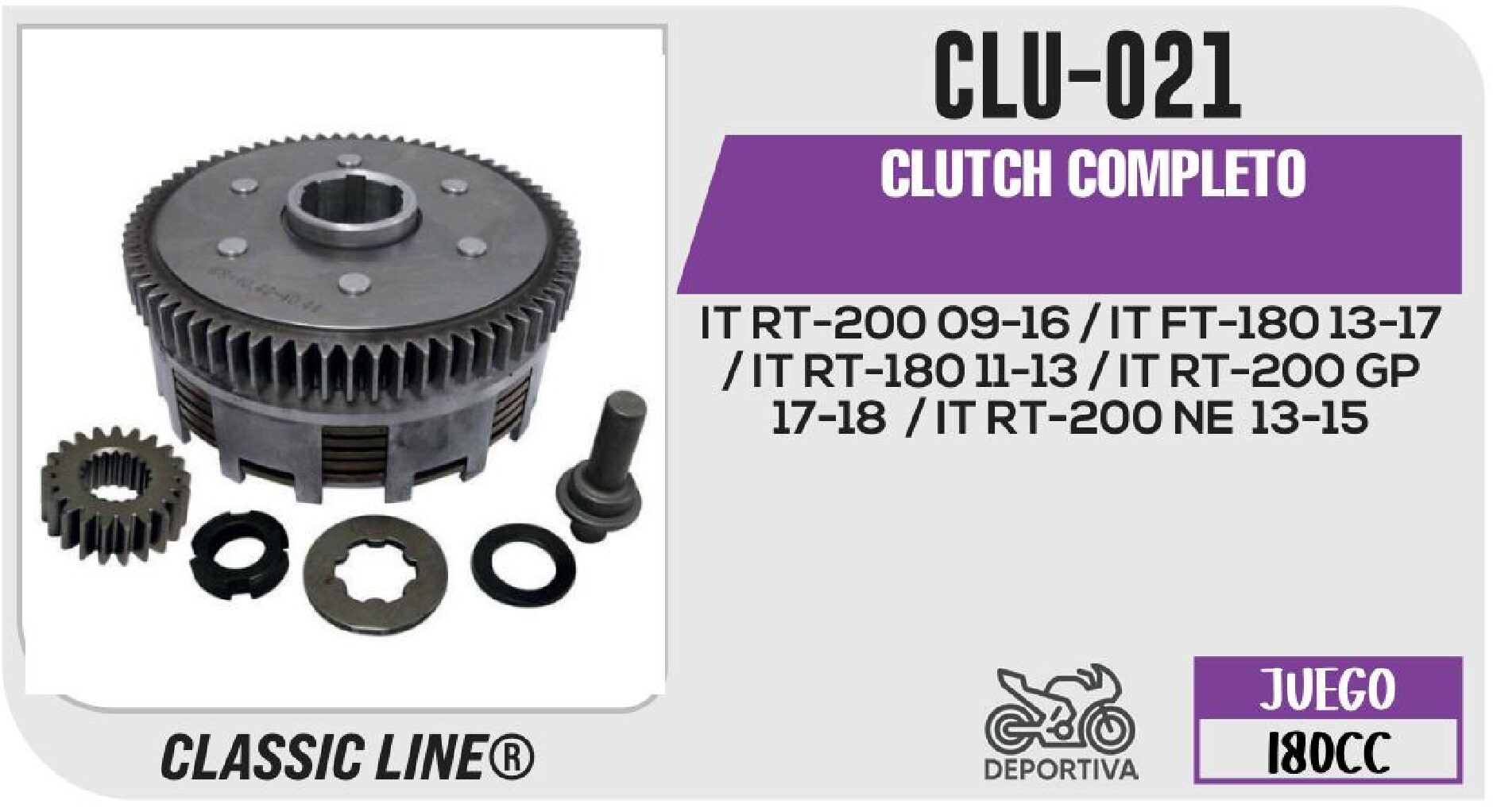 CLUTCH COMPLETO / CLU-021