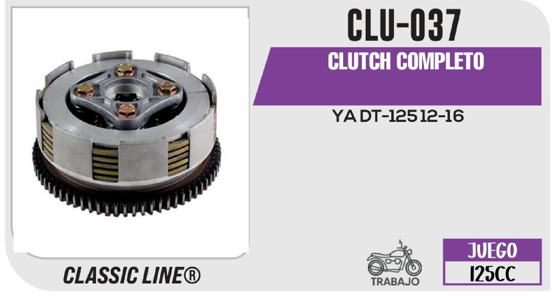 CLUTCH COMPLETO / CLU-037