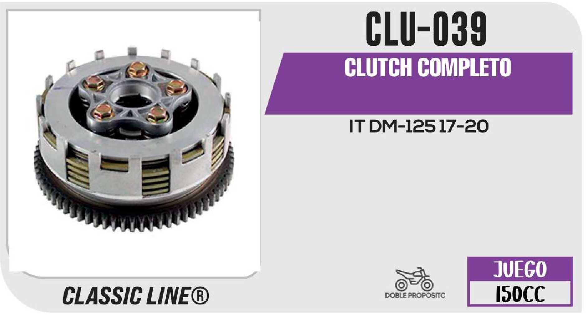 CLUTCH COMPLETO / CLU-039