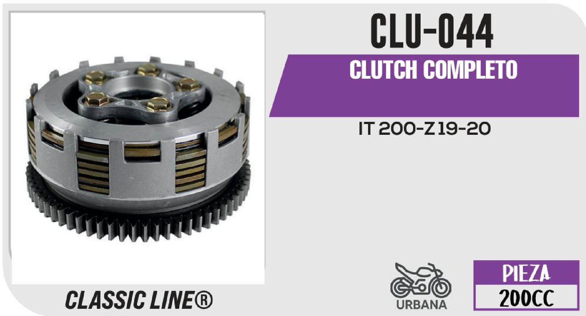 CLU-044 CLUTCH COMPLETO / CLU-044